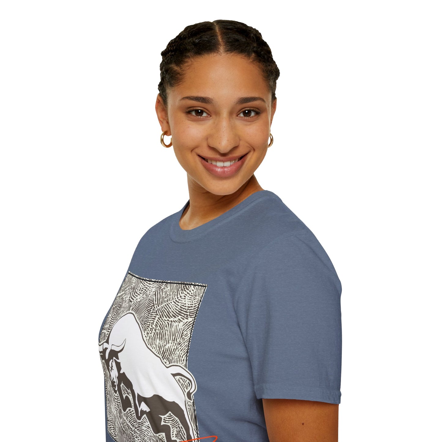 Dreaming Bull Unisex T-Shirt | Trendy Graphic Tee for Casual Style, Gifts, Milestone Celebrations, Everyday Wear
