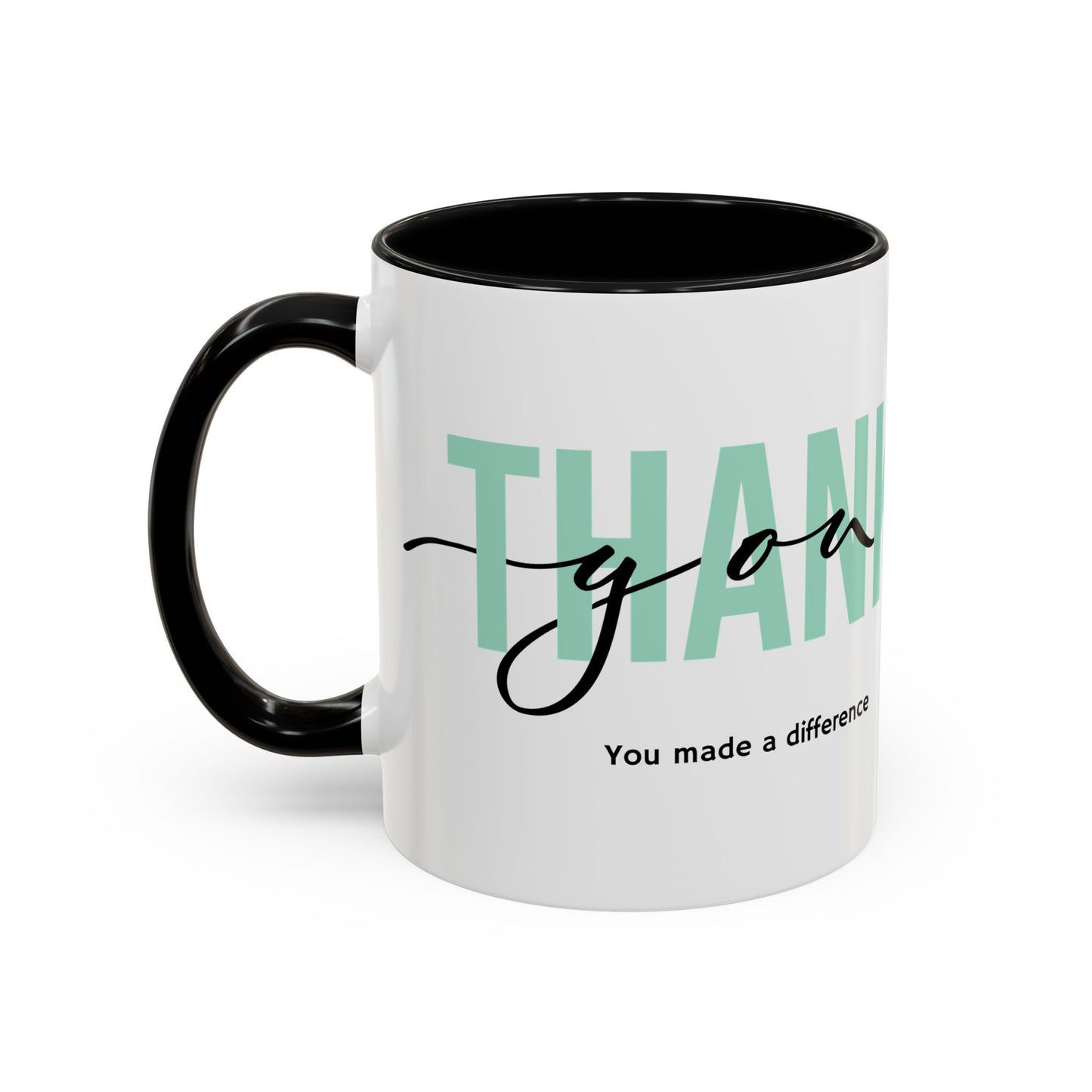 Thank You Coffee Mug ,Appreciation Gift Cup, Grateful Message Mug , Employee, Teacher, Friend, Boss Thank You Gift , Positive Vibes