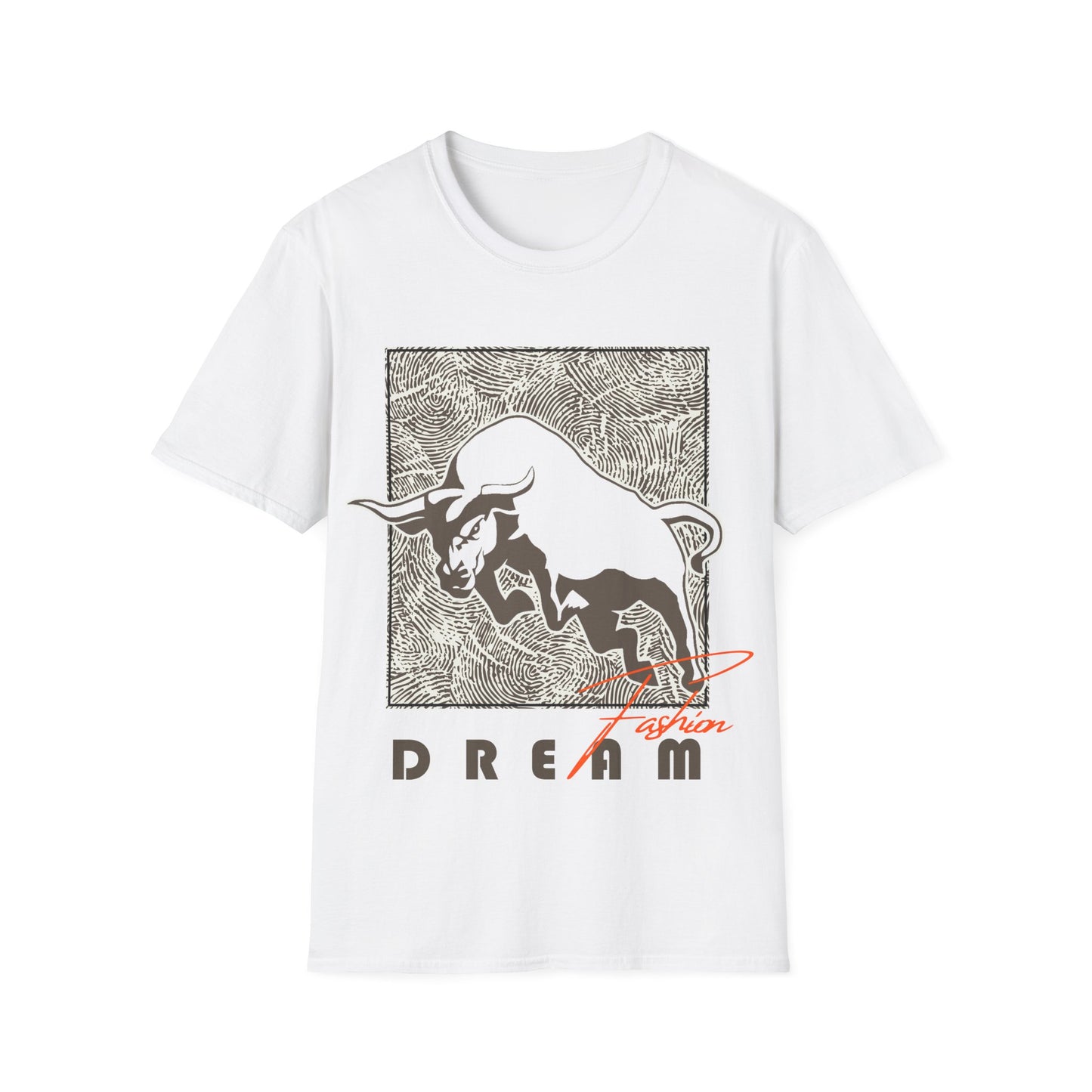 Dreaming Bull Unisex T-Shirt | Trendy Graphic Tee for Casual Style, Gifts, Milestone Celebrations, Everyday Wear