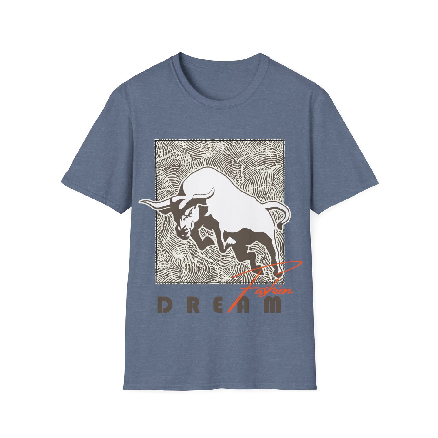 Dreaming Bull Unisex T-Shirt | Trendy Graphic Tee for Casual Style, Gifts, Milestone Celebrations, Everyday Wear