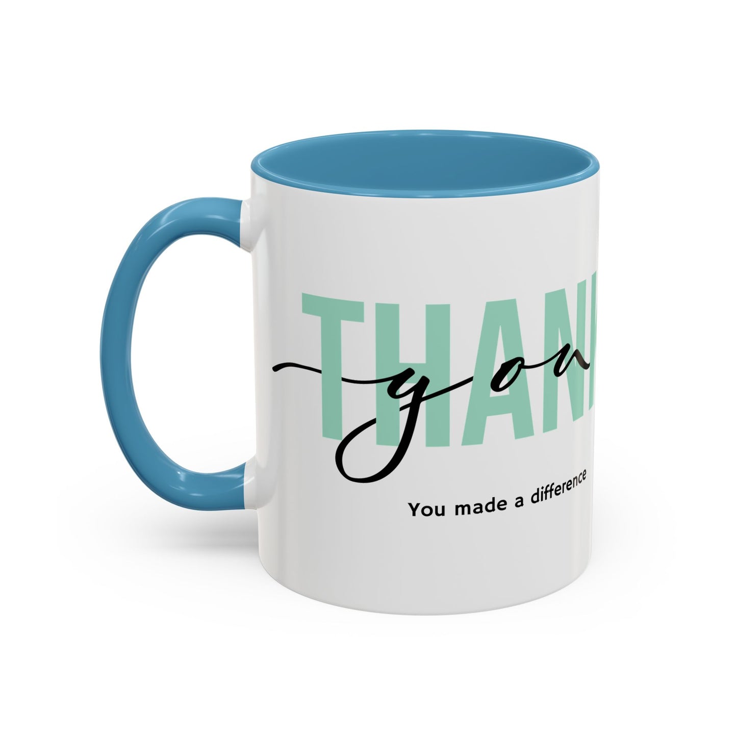 Thank You Coffee Mug ,Appreciation Gift Cup, Grateful Message Mug , Employee, Teacher, Friend, Boss Thank You Gift , Positive Vibes