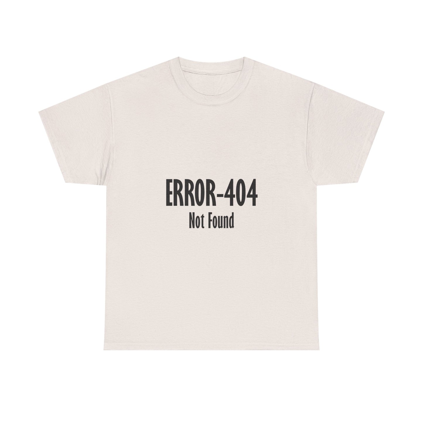 Error 404 Tee, Graphic T-Shirt, Computer Programmer Gift, Funny Coding Shirt, IT Tech Top