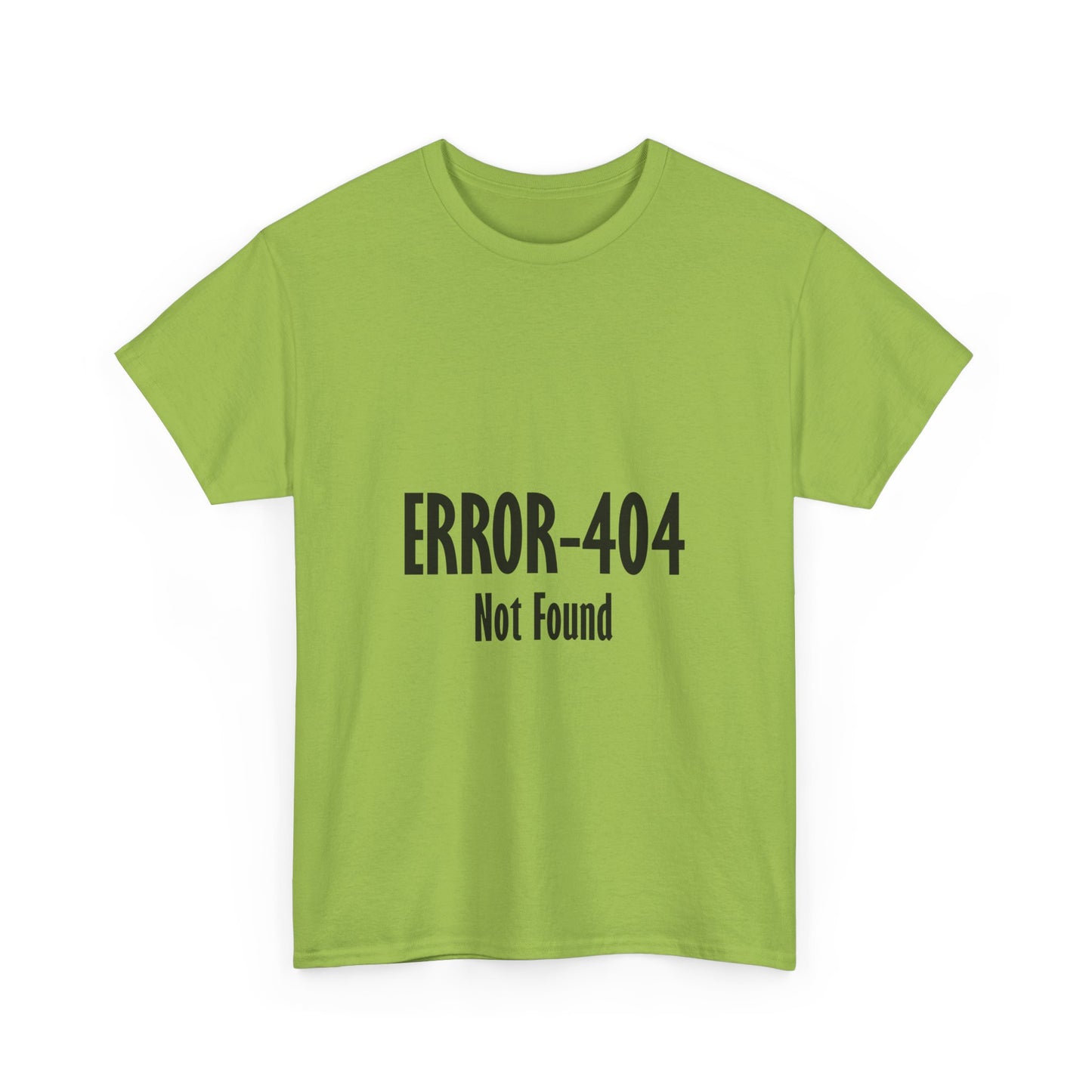 Error 404 Tee, Graphic T-Shirt, Computer Programmer Gift, Funny Coding Shirt, IT Tech Top
