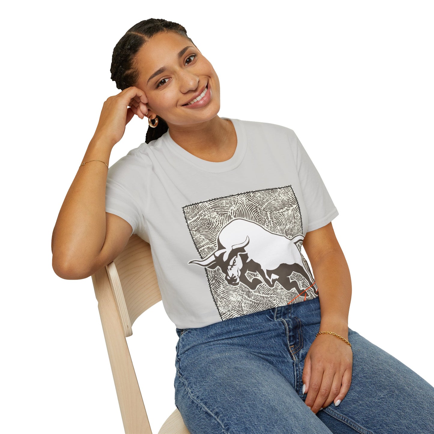 Dreaming Bull Unisex T-Shirt | Trendy Graphic Tee for Casual Style, Gifts, Milestone Celebrations, Everyday Wear