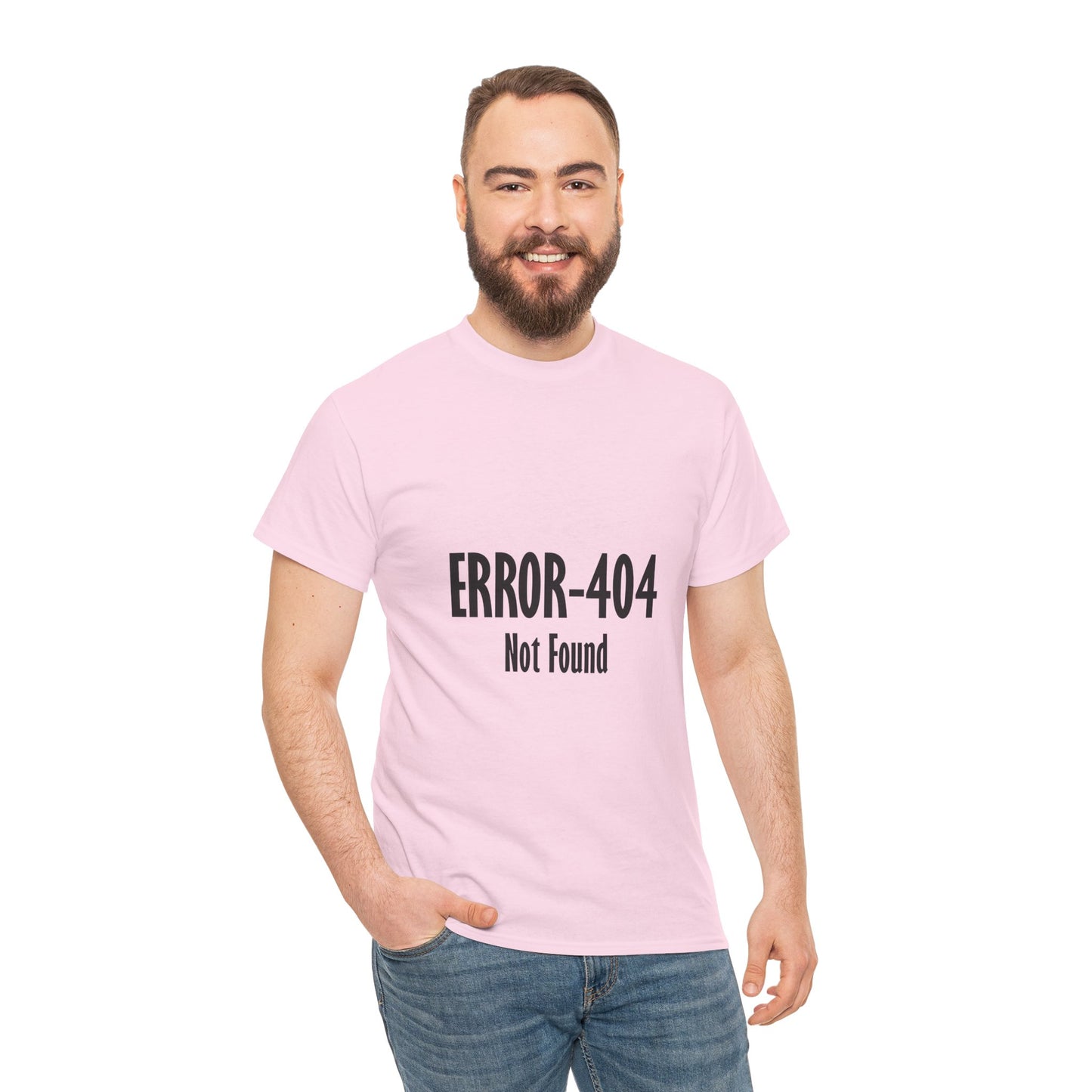 Error 404 Tee, Graphic T-Shirt, Computer Programmer Gift, Funny Coding Shirt, IT Tech Top