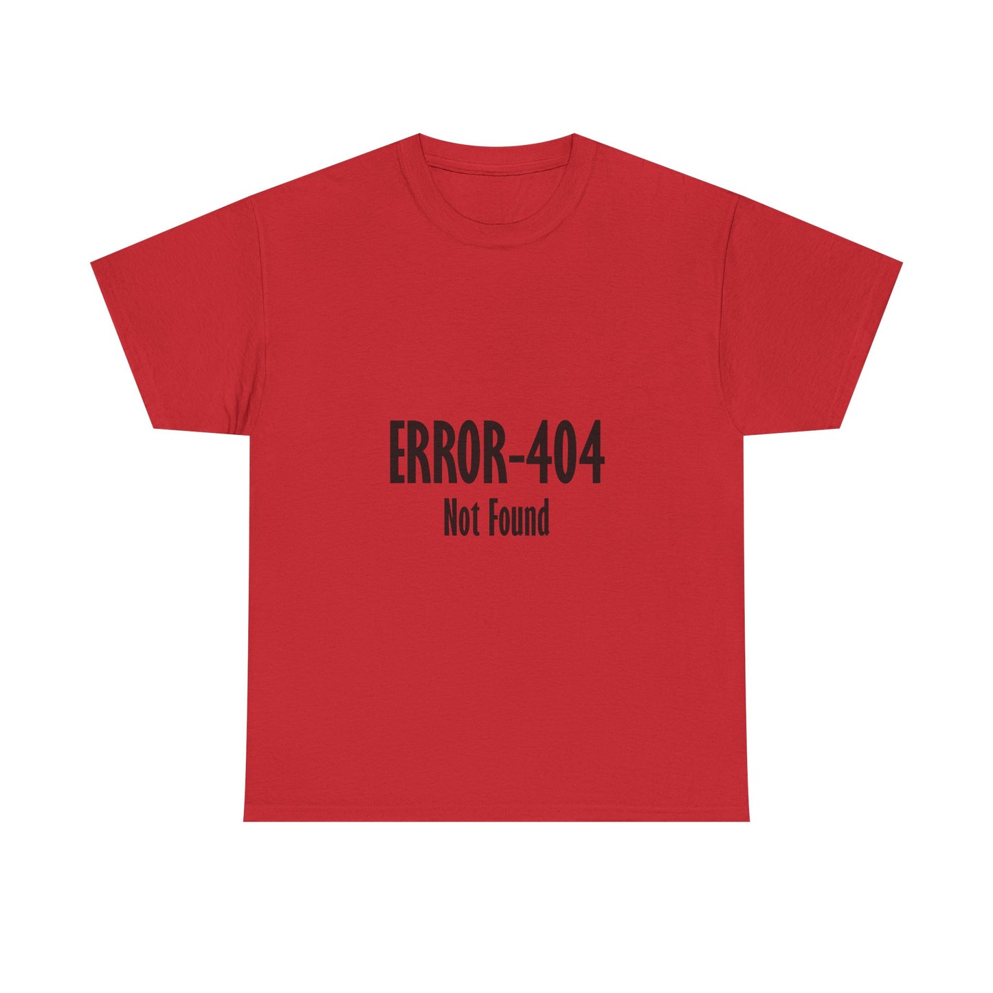 Error 404 Tee, Graphic T-Shirt, Computer Programmer Gift, Funny Coding Shirt, IT Tech Top