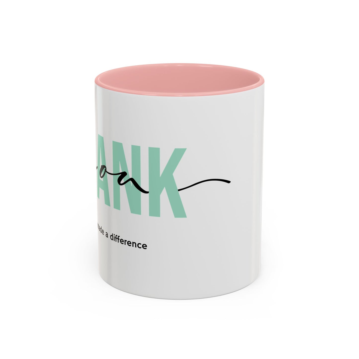 Thank You Coffee Mug ,Appreciation Gift Cup, Grateful Message Mug , Employee, Teacher, Friend, Boss Thank You Gift , Positive Vibes