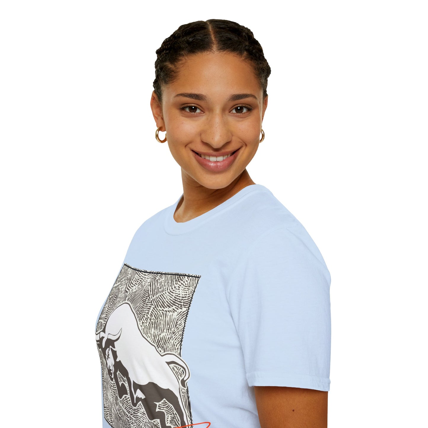 Dreaming Bull Unisex T-Shirt | Trendy Graphic Tee for Casual Style, Gifts, Milestone Celebrations, Everyday Wear