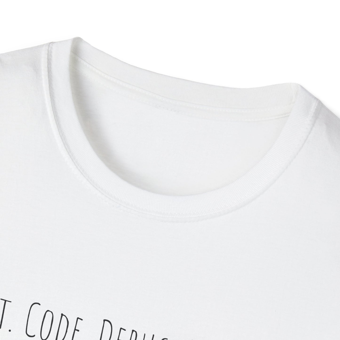 Programming Rule T-Shirt, Funny Coding Tee, Gift for Programmers, Tech Team Humor Shirt, Unisex Softstyle Tee