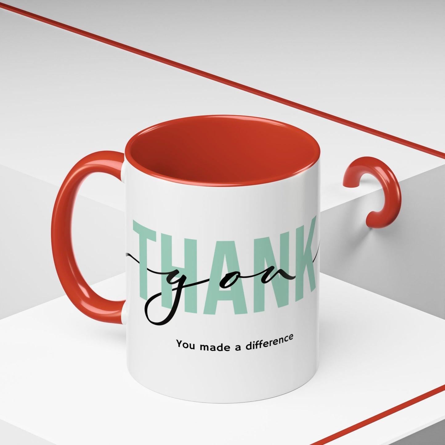 Thank You Coffee Mug ,Appreciation Gift Cup, Grateful Message Mug , Employee, Teacher, Friend, Boss Thank You Gift , Positive Vibes