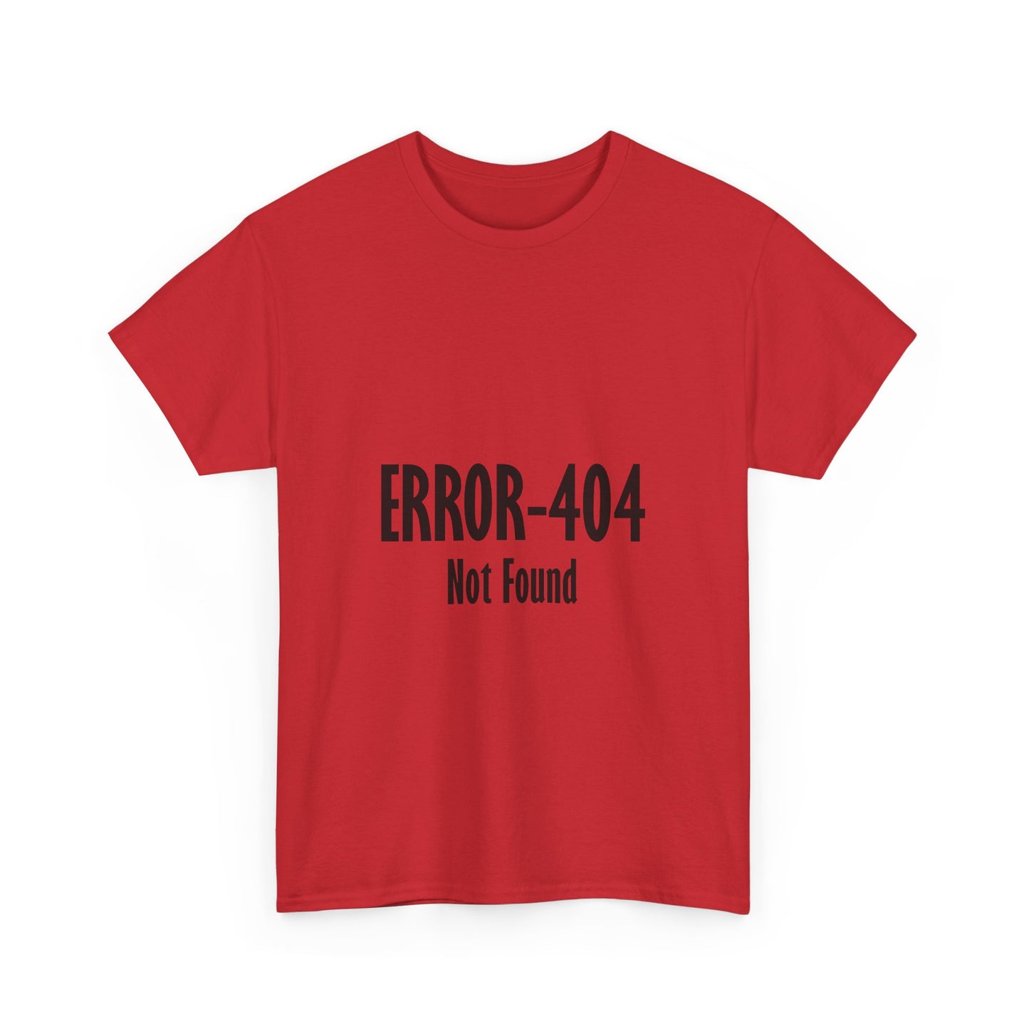 Error 404 Tee, Graphic T-Shirt, Computer Programmer Gift, Funny Coding Shirt, IT Tech Top