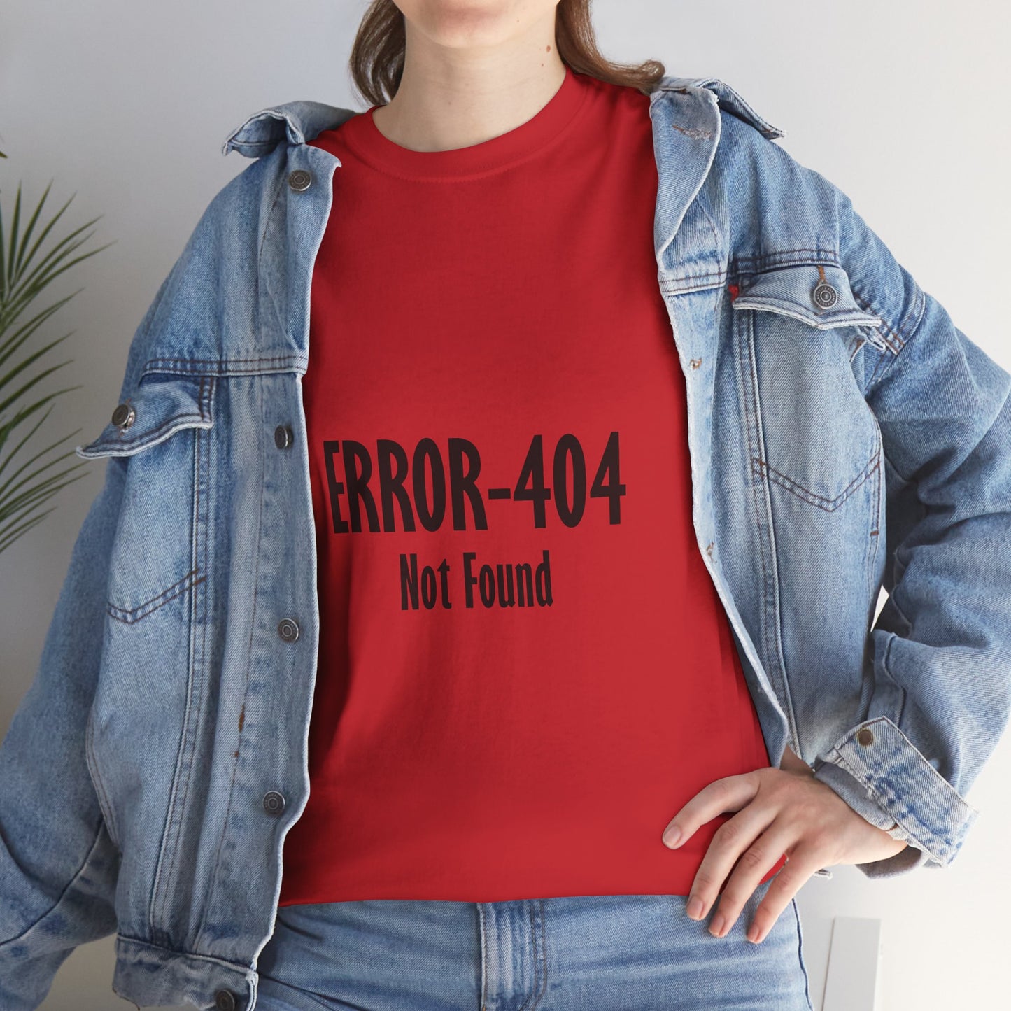 Error 404 Tee, Graphic T-Shirt, Computer Programmer Gift, Funny Coding Shirt, IT Tech Top