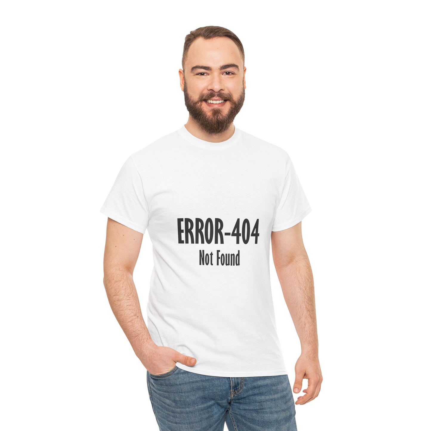 Error 404 Tee, Graphic T-Shirt, Computer Programmer Gift, Funny Coding Shirt, IT Tech Top
