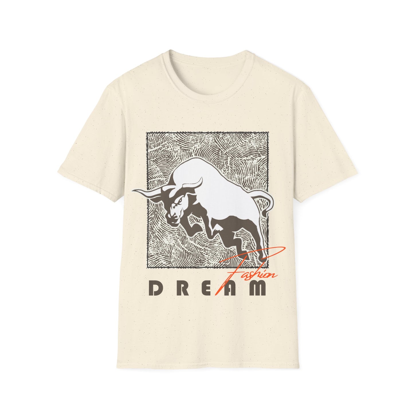 Dreaming Bull Unisex T-Shirt | Trendy Graphic Tee for Casual Style, Gifts, Milestone Celebrations, Everyday Wear