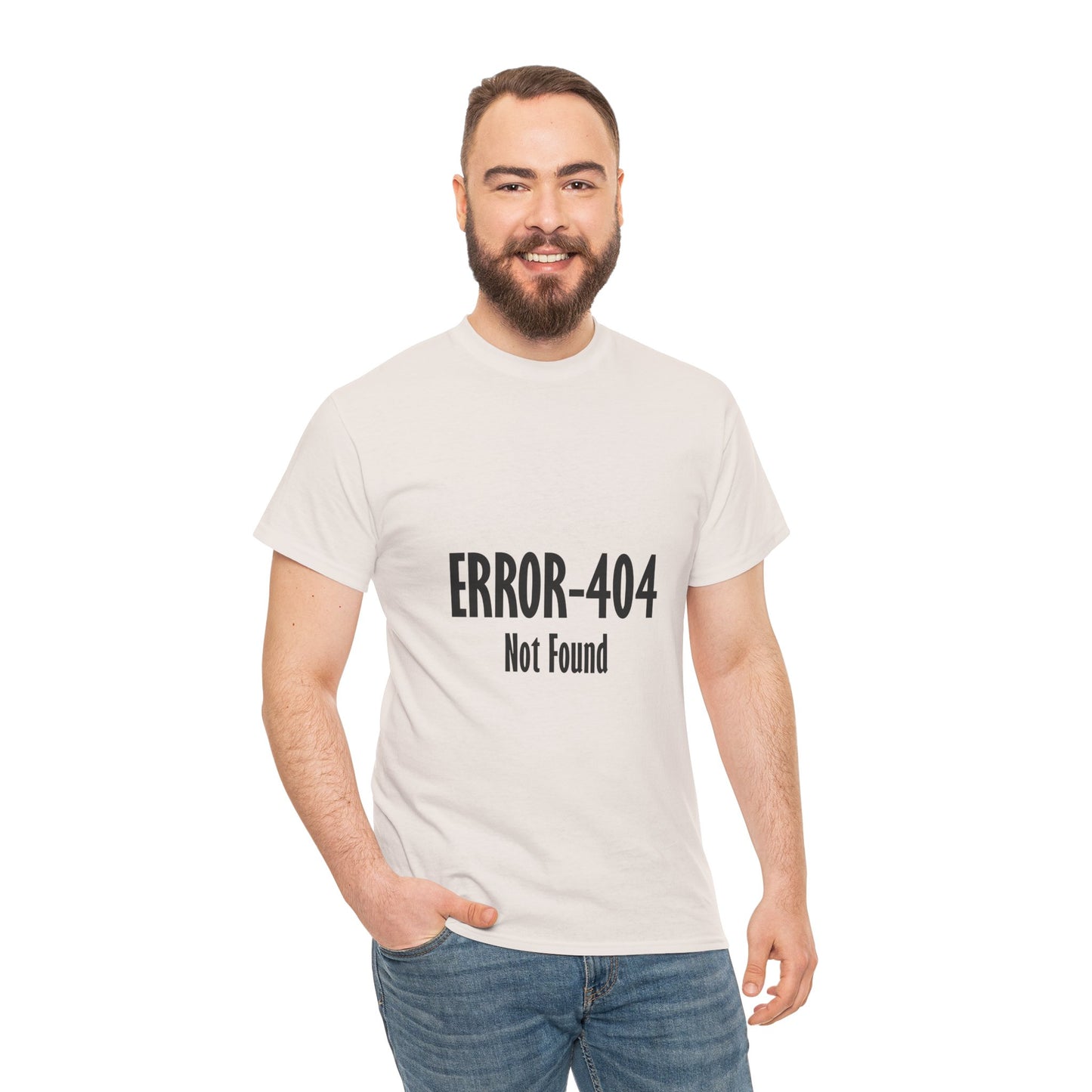 Error 404 Tee, Graphic T-Shirt, Computer Programmer Gift, Funny Coding Shirt, IT Tech Top