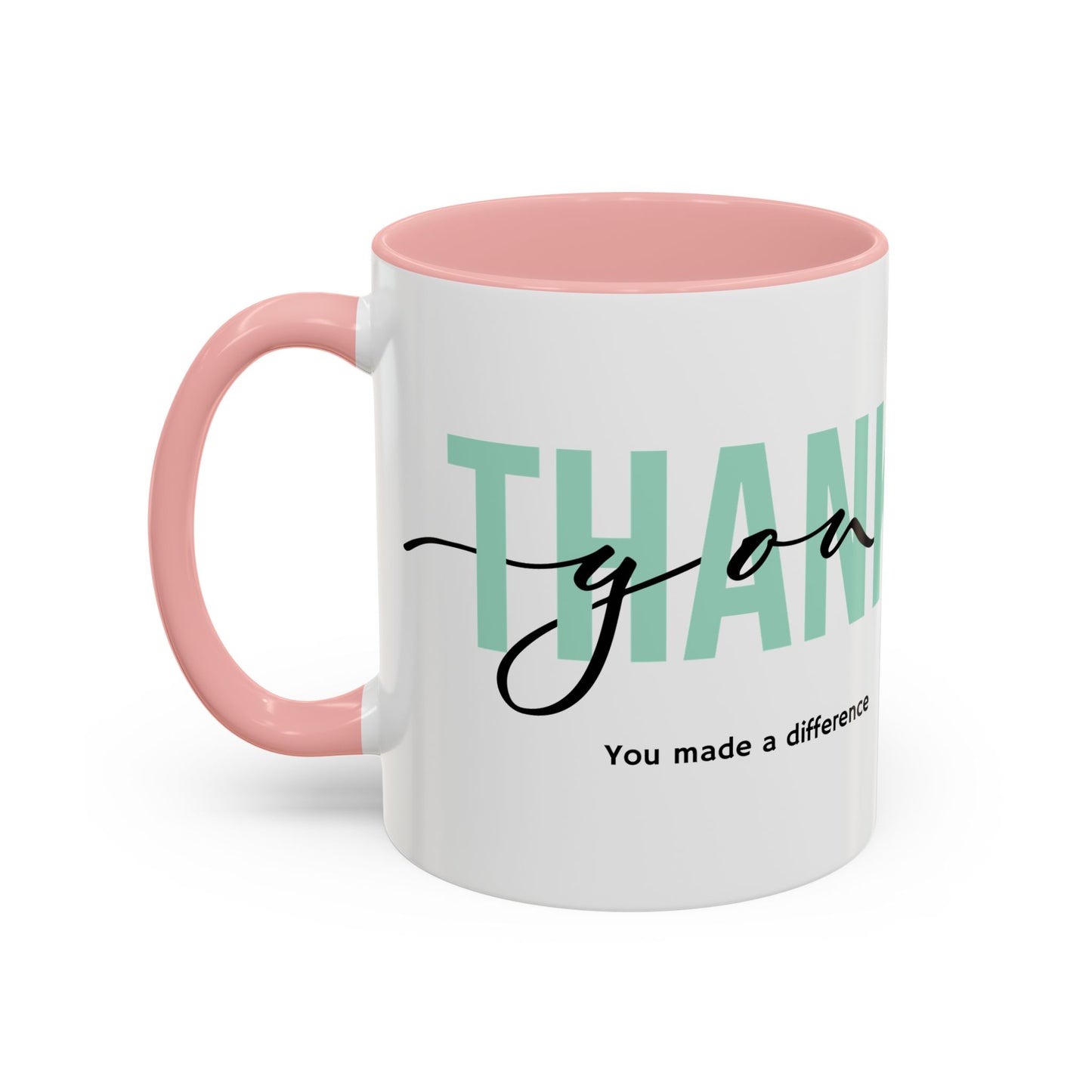 Thank You Coffee Mug ,Appreciation Gift Cup, Grateful Message Mug , Employee, Teacher, Friend, Boss Thank You Gift , Positive Vibes