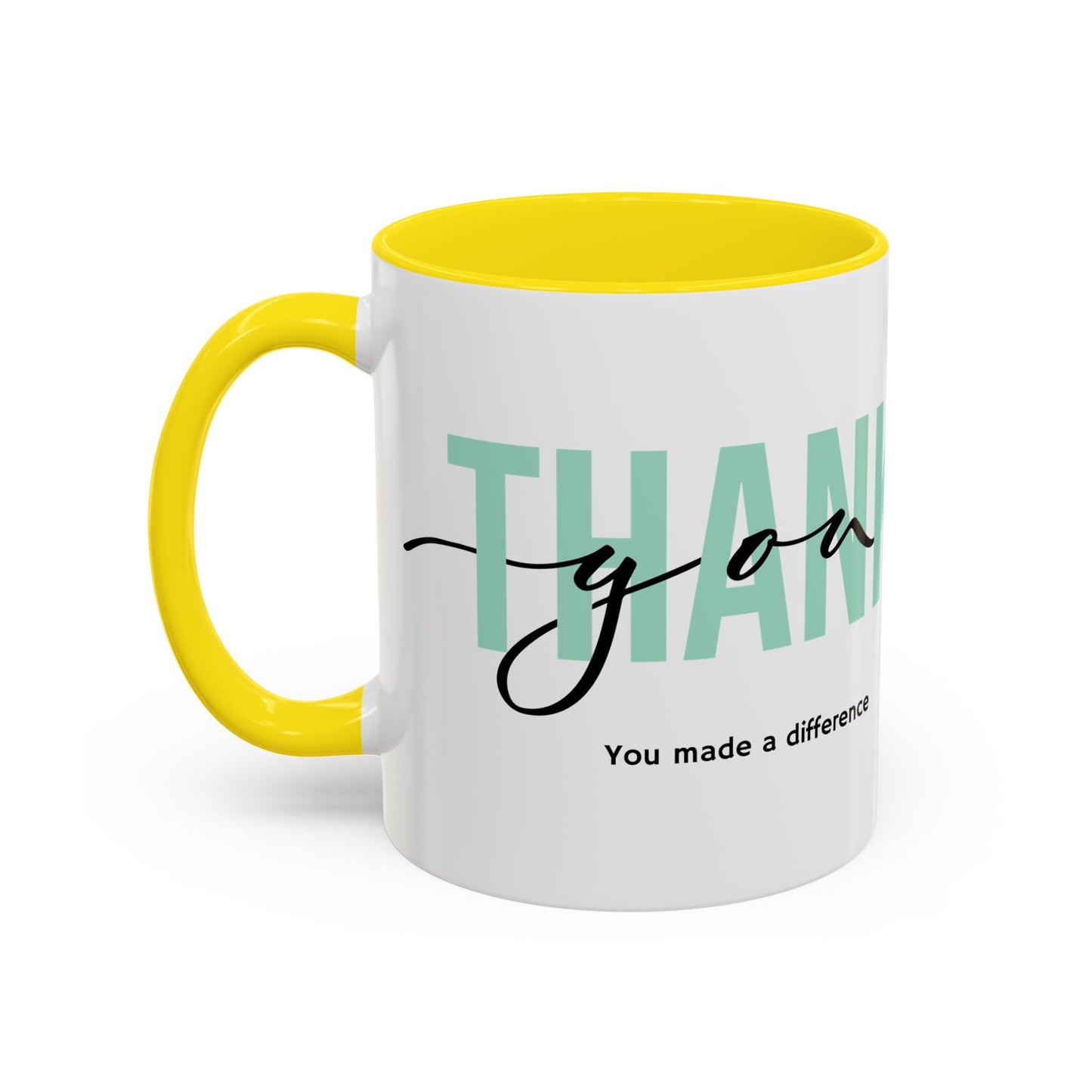 Thank You Coffee Mug ,Appreciation Gift Cup, Grateful Message Mug , Employee, Teacher, Friend, Boss Thank You Gift , Positive Vibes