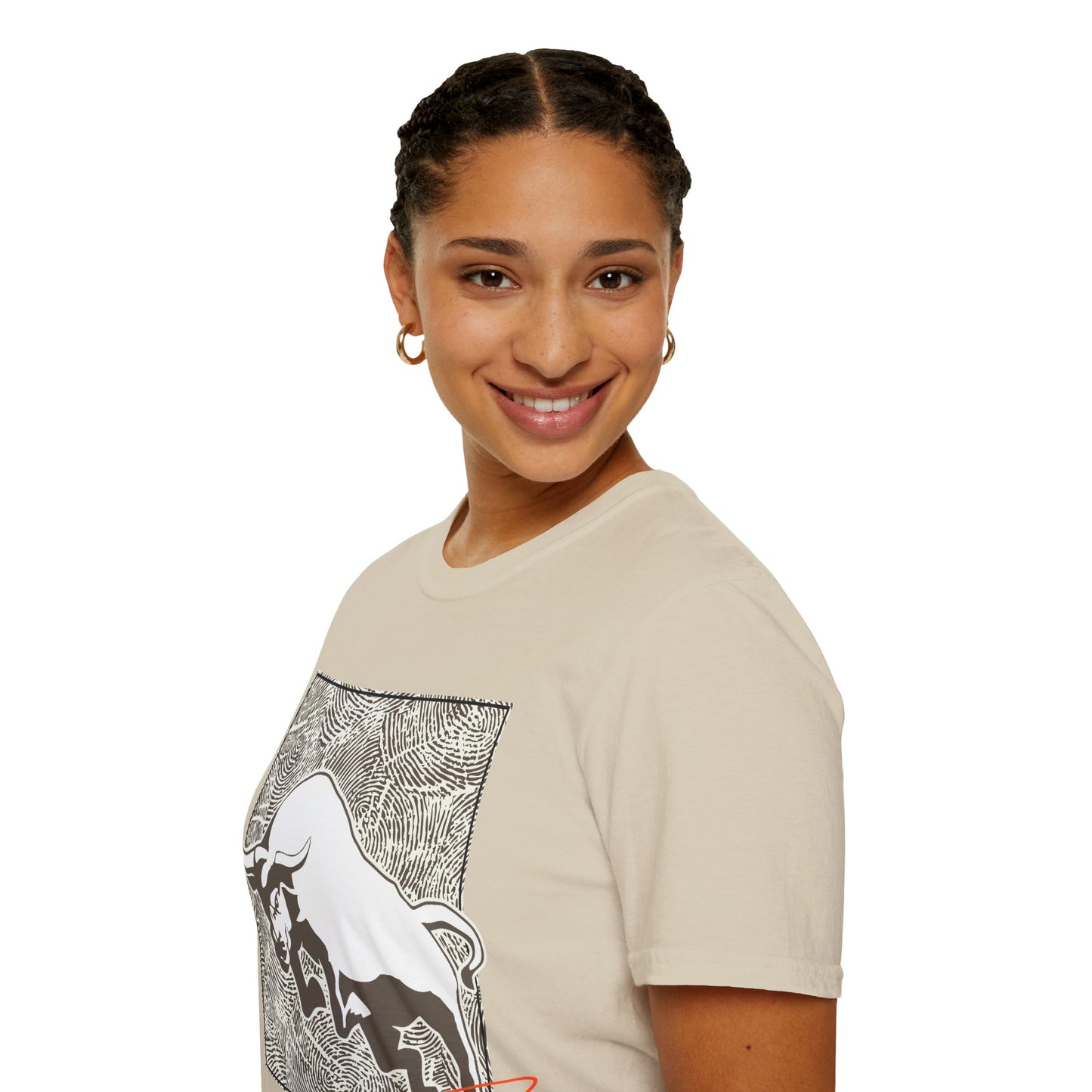 Dreaming Bull Unisex T-Shirt | Trendy Graphic Tee for Casual Style, Gifts, Milestone Celebrations, Everyday Wear