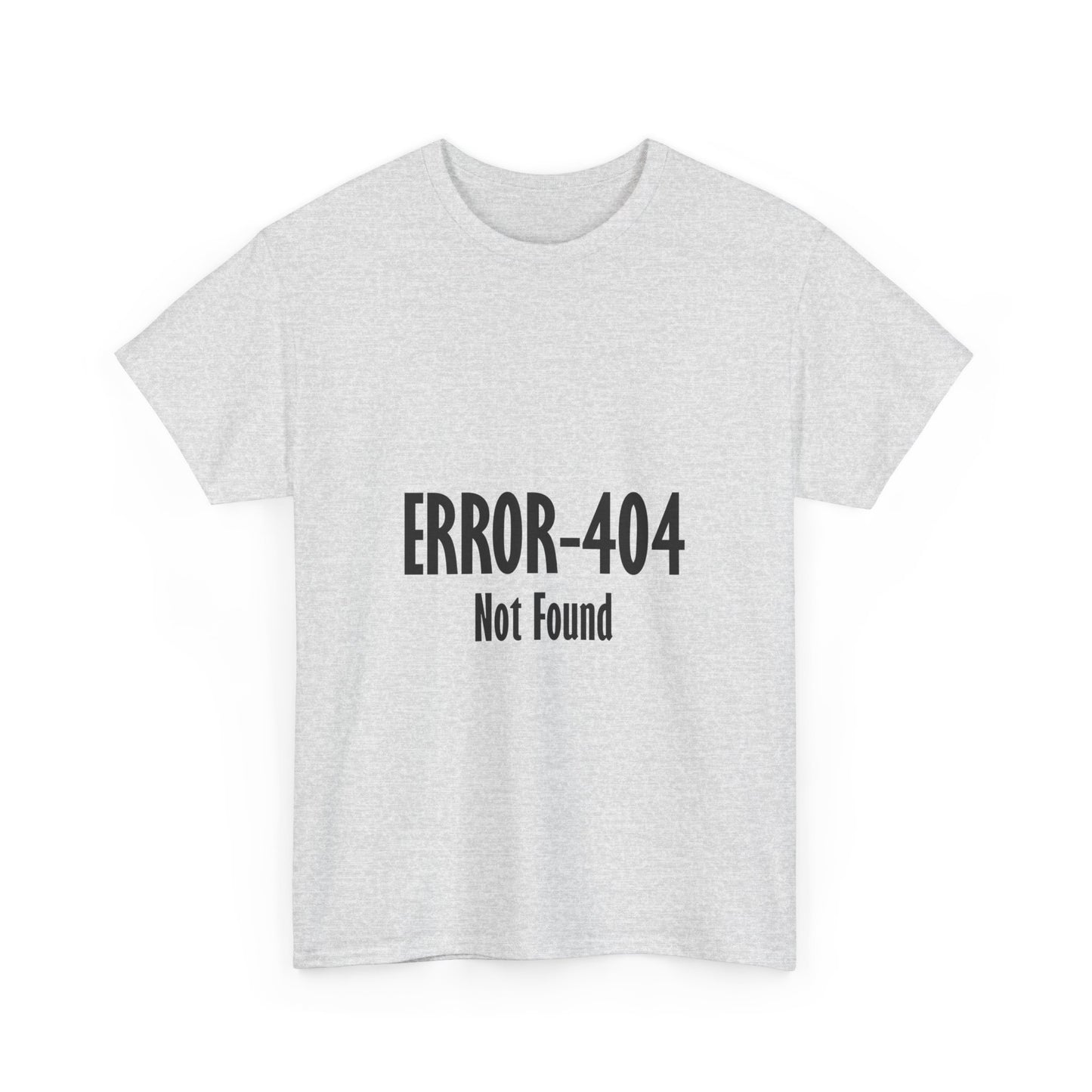 Error 404 Tee, Graphic T-Shirt, Computer Programmer Gift, Funny Coding Shirt, IT Tech Top