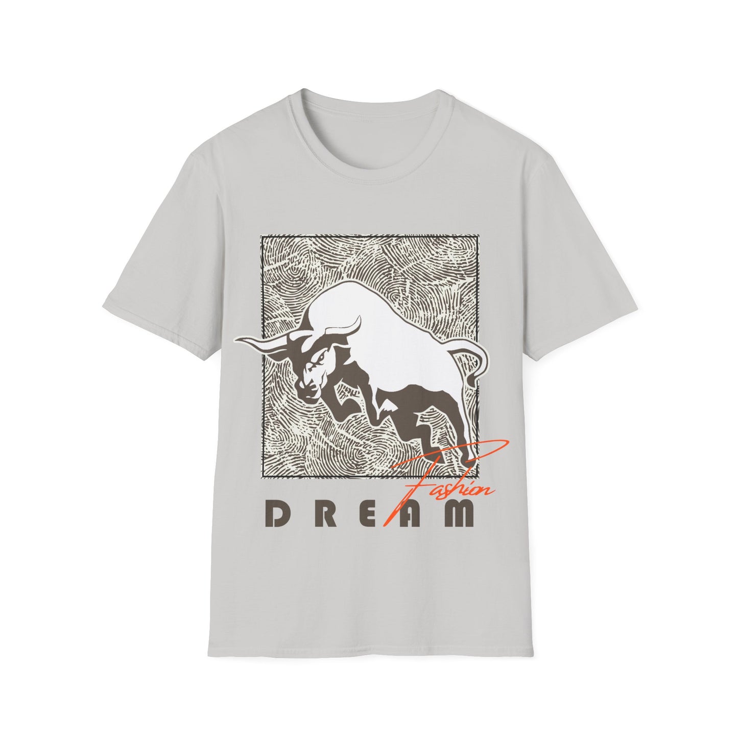 Dreaming Bull Unisex T-Shirt | Trendy Graphic Tee for Casual Style, Gifts, Milestone Celebrations, Everyday Wear