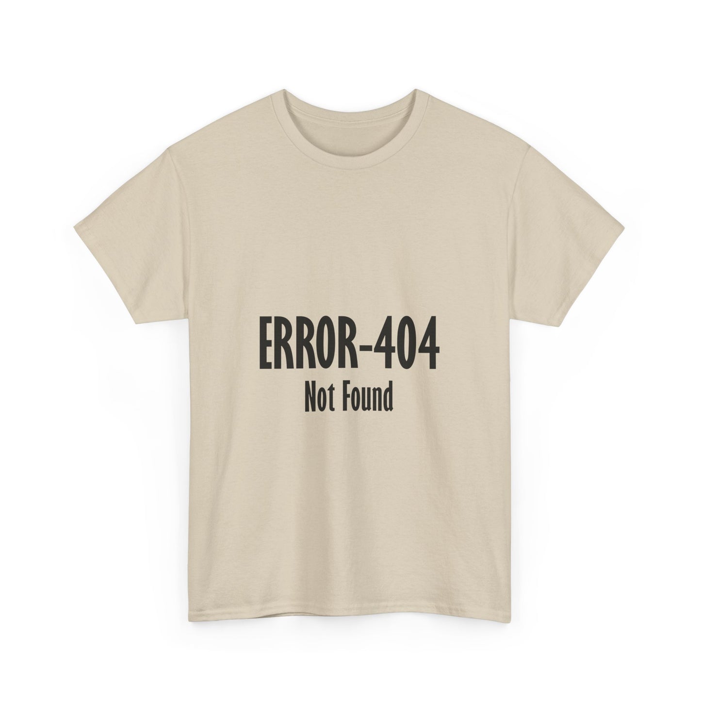Error 404 Tee, Graphic T-Shirt, Computer Programmer Gift, Funny Coding Shirt, IT Tech Top