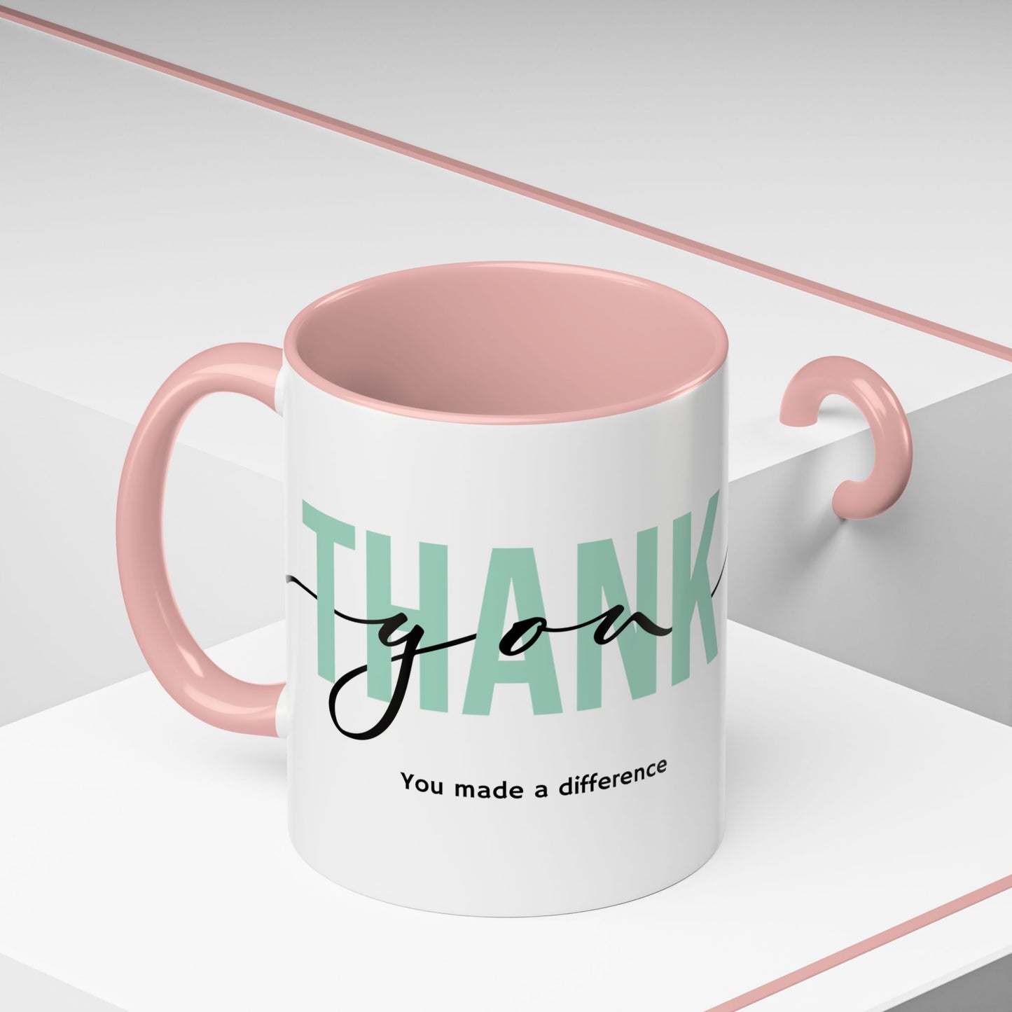 Thank You Coffee Mug ,Appreciation Gift Cup, Grateful Message Mug , Employee, Teacher, Friend, Boss Thank You Gift , Positive Vibes