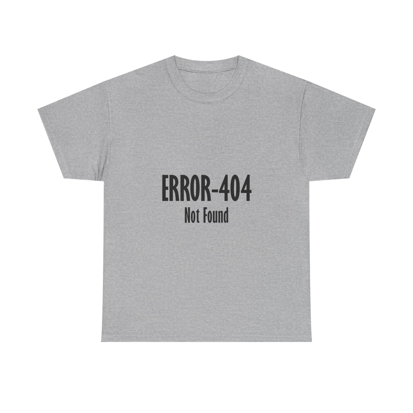 Error 404 Tee, Graphic T-Shirt, Computer Programmer Gift, Funny Coding Shirt, IT Tech Top