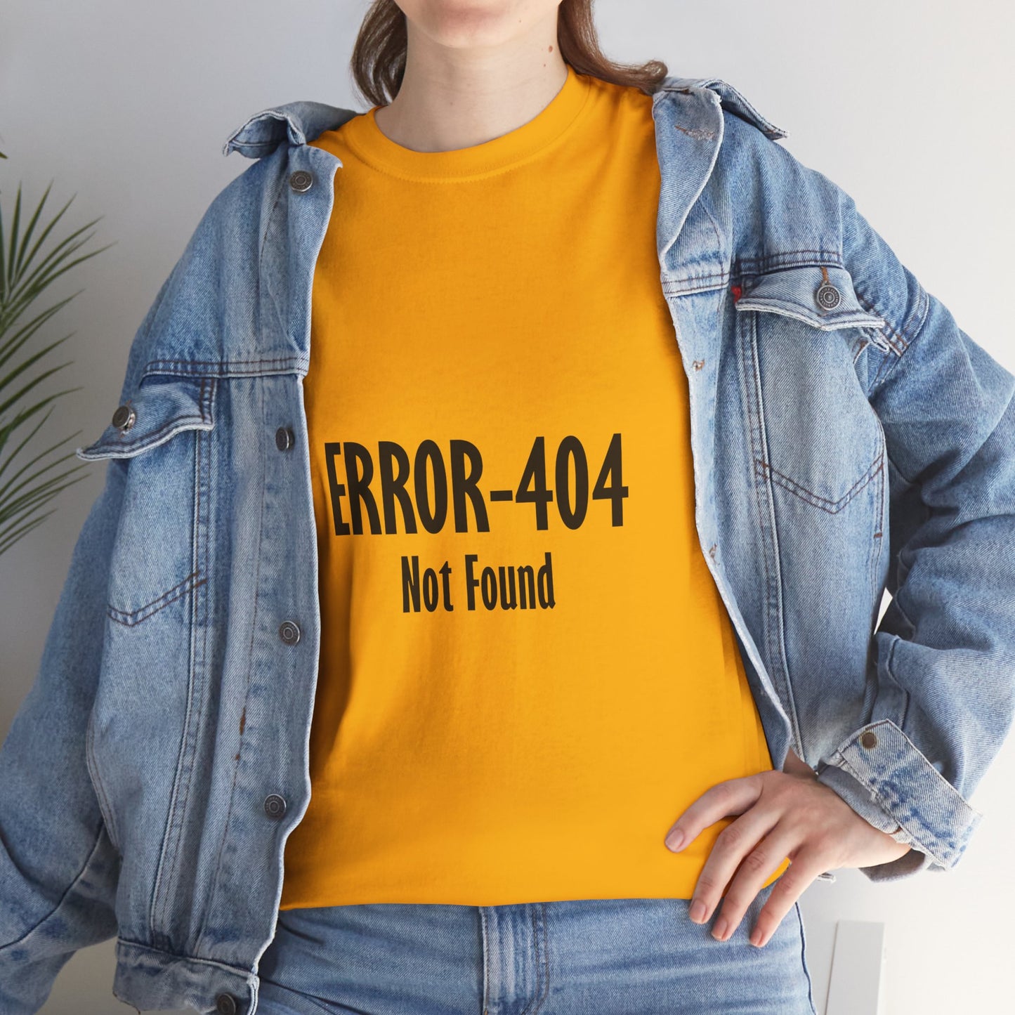 Error 404 Tee, Graphic T-Shirt, Computer Programmer Gift, Funny Coding Shirt, IT Tech Top