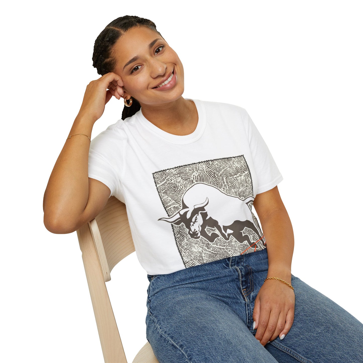 Dreaming Bull Unisex T-Shirt | Trendy Graphic Tee for Casual Style, Gifts, Milestone Celebrations, Everyday Wear