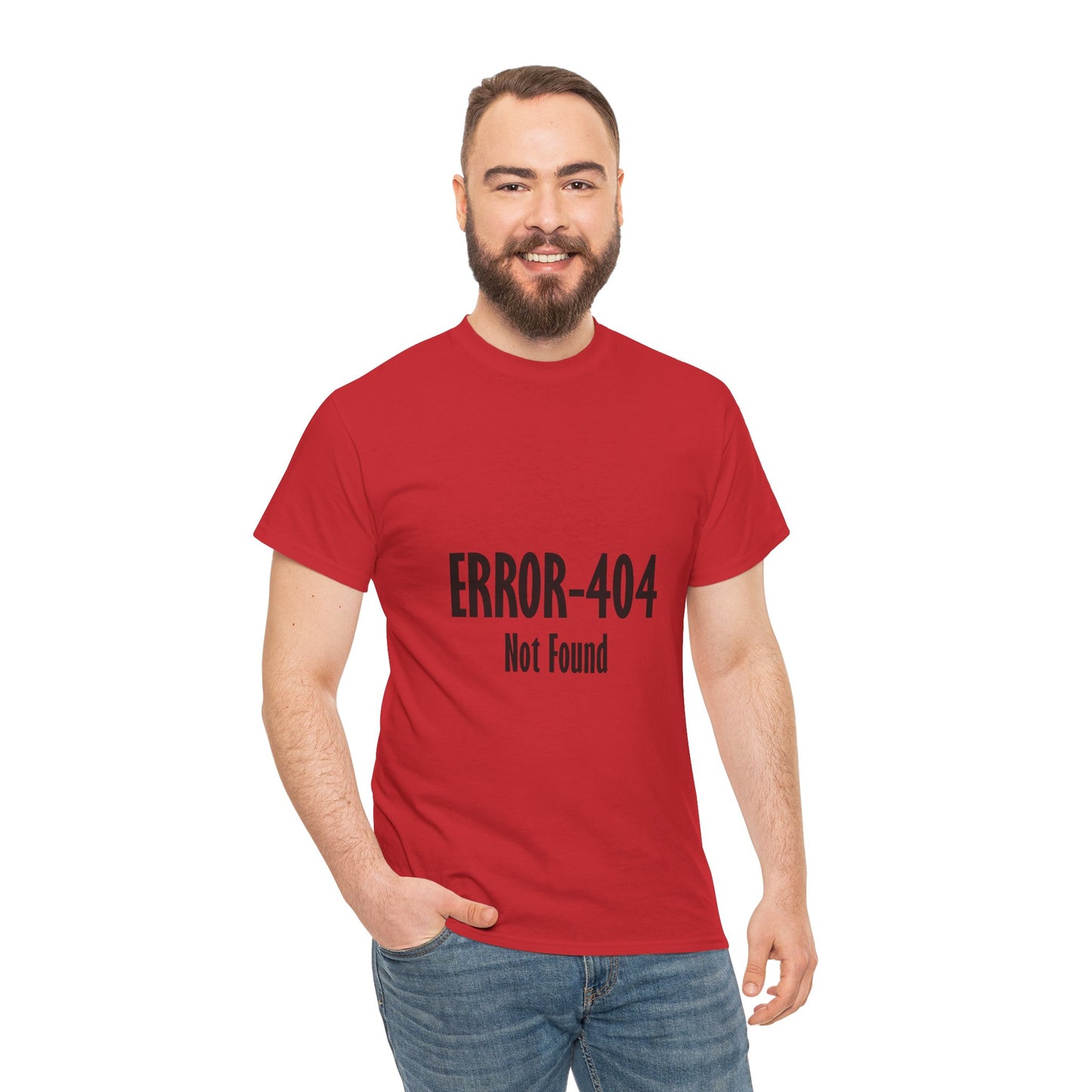 Error 404 Tee, Graphic T-Shirt, Computer Programmer Gift, Funny Coding Shirt, IT Tech Top