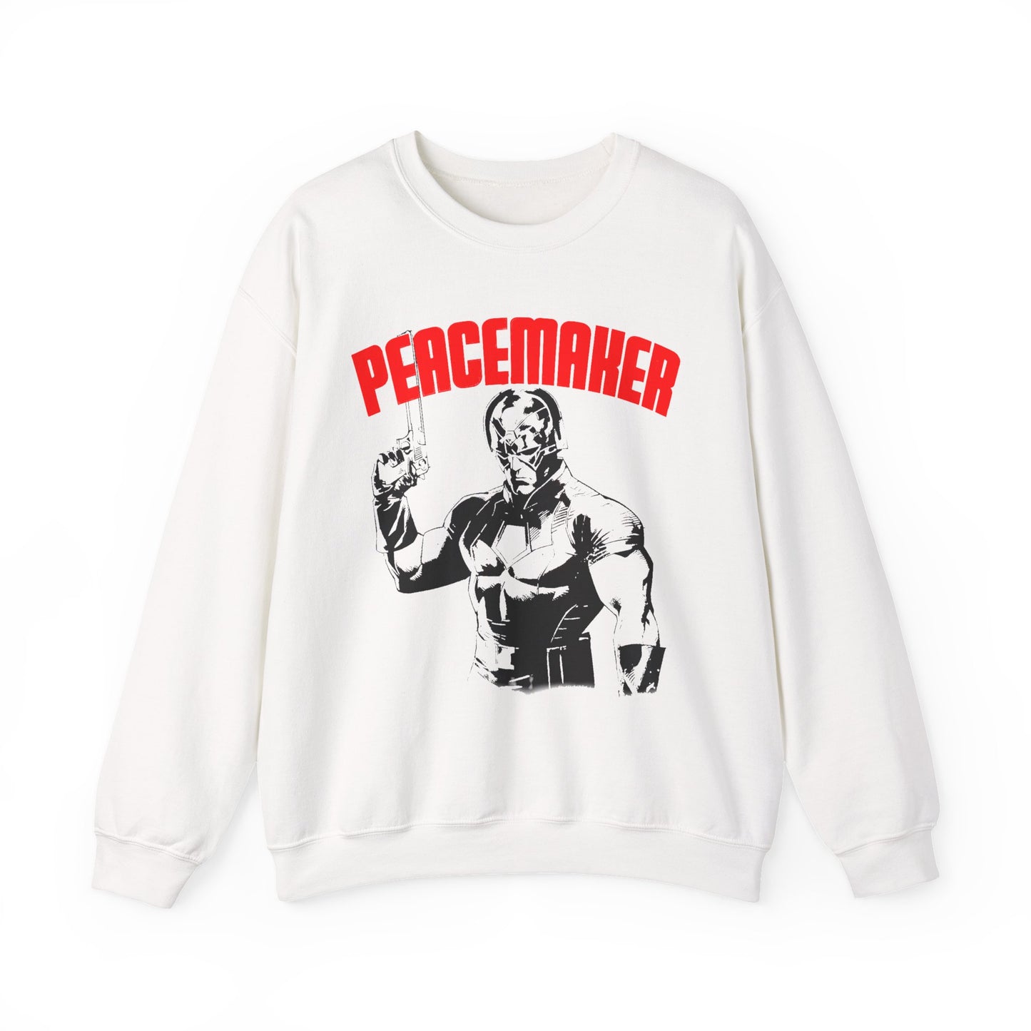 Peacemaker Crewneck Sweatshirt, Unisex Sweatshirt, Casual Sweatshirt, Graphic Sweater, Gift for Him, Gift for Her, Cozy Wear