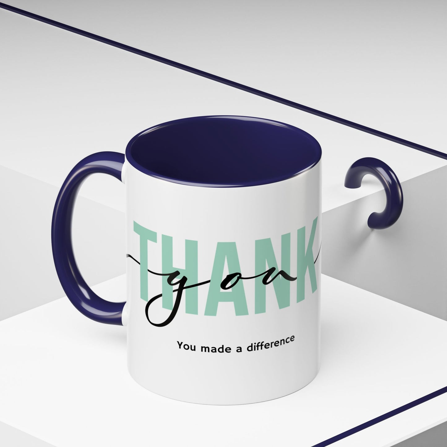 Thank You Coffee Mug ,Appreciation Gift Cup, Grateful Message Mug , Employee, Teacher, Friend, Boss Thank You Gift , Positive Vibes