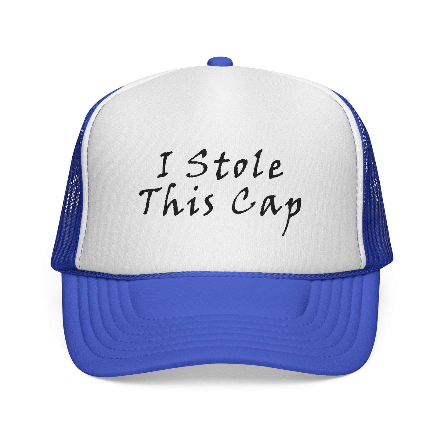 Funny Trucker Cap - I Stole This Cap, Unique Gift for Hat Lovers, Casual Style Cap, Outdoor Accessory, Humorous Fashion