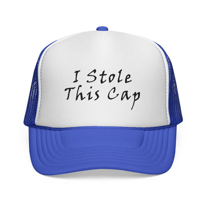 Funny Trucker Cap - I Stole This Cap, Unique Gift for Hat Lovers, Casual Style Cap, Outdoor Accessory, Humorous Fashion