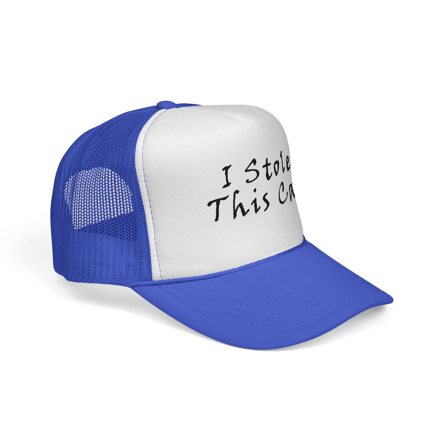 Funny Trucker Cap - I Stole This Cap, Unique Gift for Hat Lovers, Casual Style Cap, Outdoor Accessory, Humorous Fashion