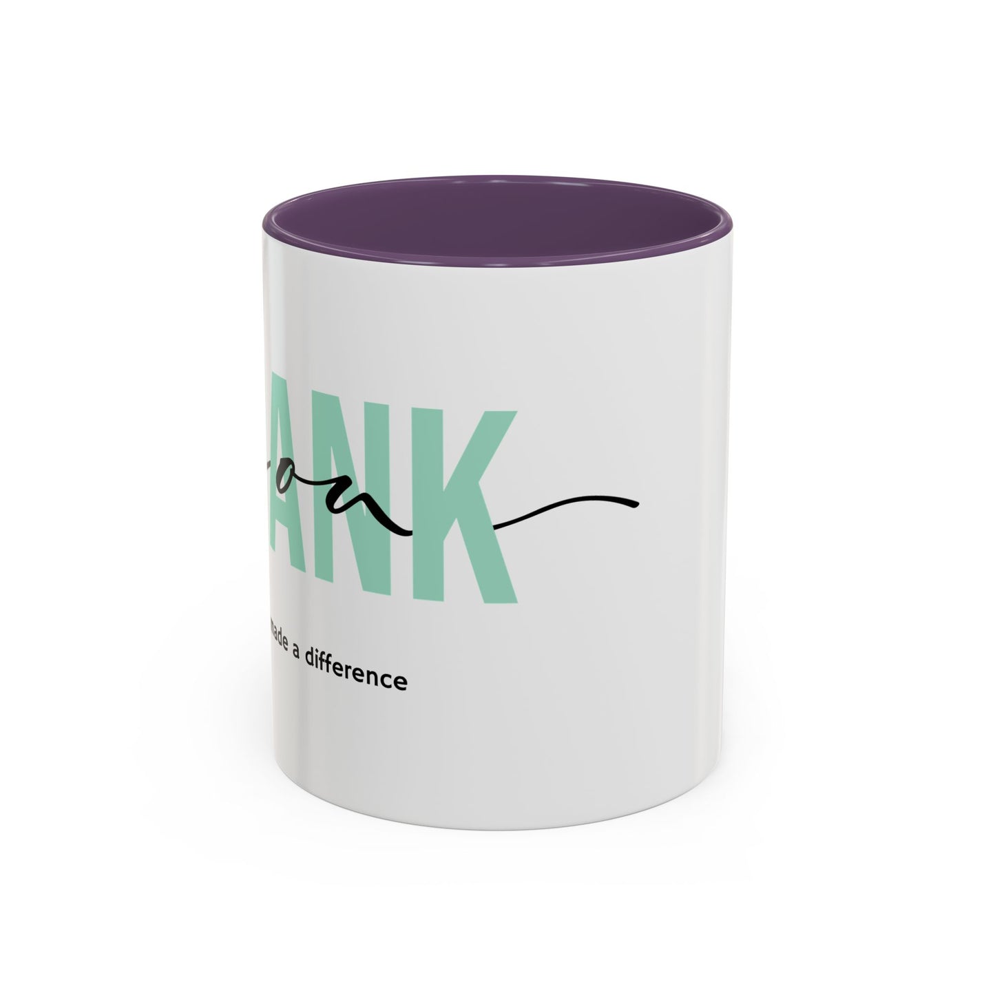 Thank You Coffee Mug ,Appreciation Gift Cup, Grateful Message Mug , Employee, Teacher, Friend, Boss Thank You Gift , Positive Vibes