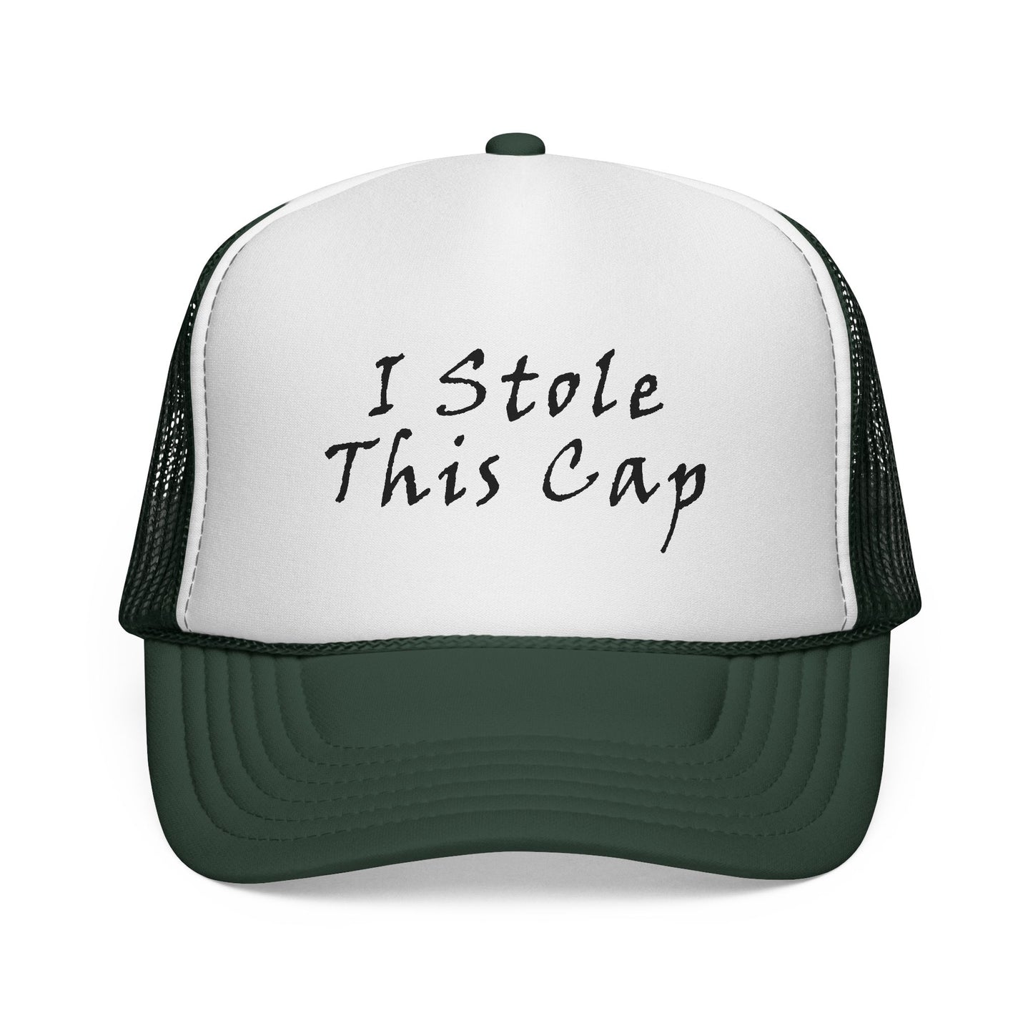 Funny Trucker Cap - I Stole This Cap, Unique Gift for Hat Lovers, Casual Style Cap, Outdoor Accessory, Humorous Fashion