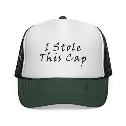 Funny Trucker Cap - I Stole This Cap, Unique Gift for Hat Lovers, Casual Style Cap, Outdoor Accessory, Humorous Fashion