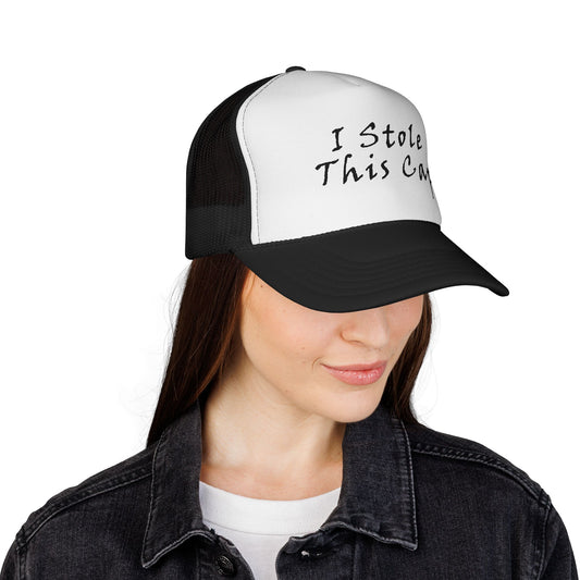 Funny Trucker Cap - I Stole This Cap, Unique Gift for Hat Lovers, Casual Style Cap, Outdoor Accessory, Humorous Fashion