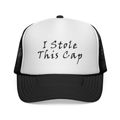 Funny Trucker Cap - I Stole This Cap, Unique Gift for Hat Lovers, Casual Style Cap, Outdoor Accessory, Humorous Fashion