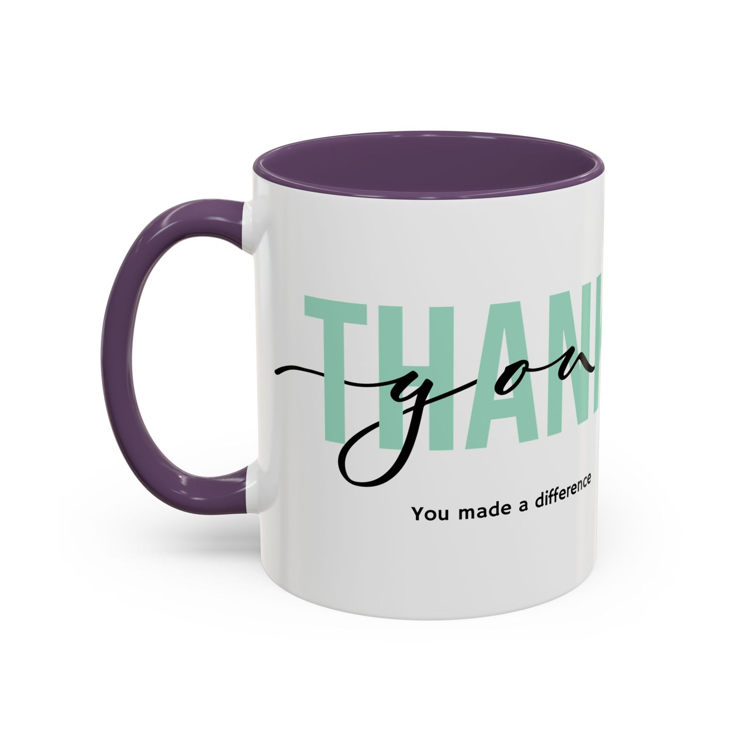Thank You Coffee Mug ,Appreciation Gift Cup, Grateful Message Mug , Employee, Teacher, Friend, Boss Thank You Gift , Positive Vibes