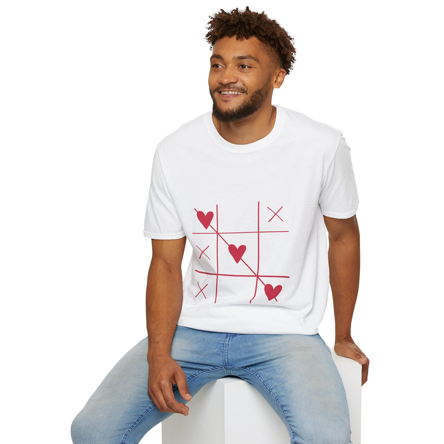 Couples Game Softstyle T-Shirt, Matching Gamer Shirt, His and Hers Tee, Player 1 Player 2 Gift, Funny Couple Gaming Shirt, Cute Date Shirt