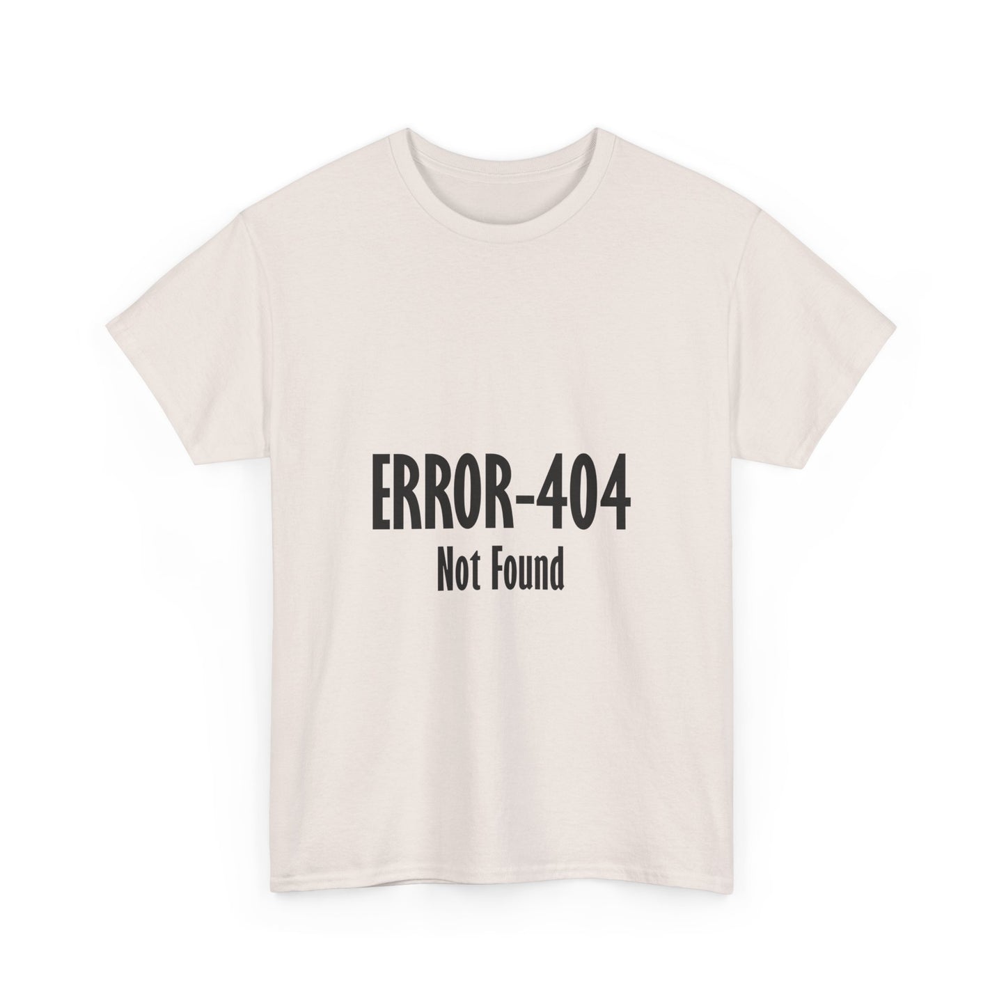 Error 404 Tee, Graphic T-Shirt, Computer Programmer Gift, Funny Coding Shirt, IT Tech Top
