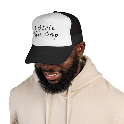 Funny Trucker Cap - I Stole This Cap, Unique Gift for Hat Lovers, Casual Style Cap, Outdoor Accessory, Humorous Fashion