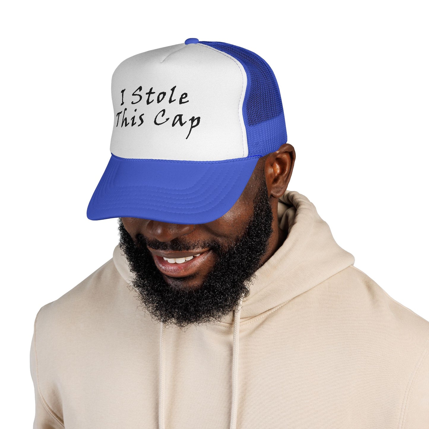 Funny Trucker Cap - I Stole This Cap, Unique Gift for Hat Lovers, Casual Style Cap, Outdoor Accessory, Humorous Fashion