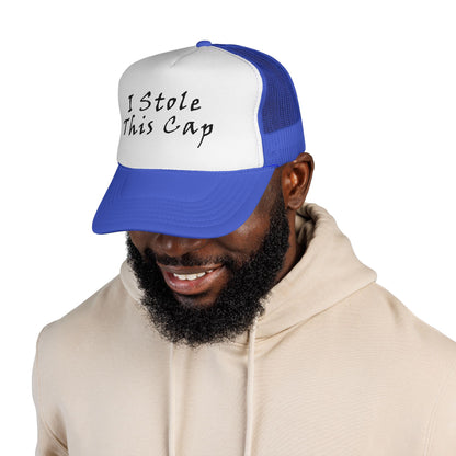 Funny Trucker Cap - I Stole This Cap, Unique Gift for Hat Lovers, Casual Style Cap, Outdoor Accessory, Humorous Fashion
