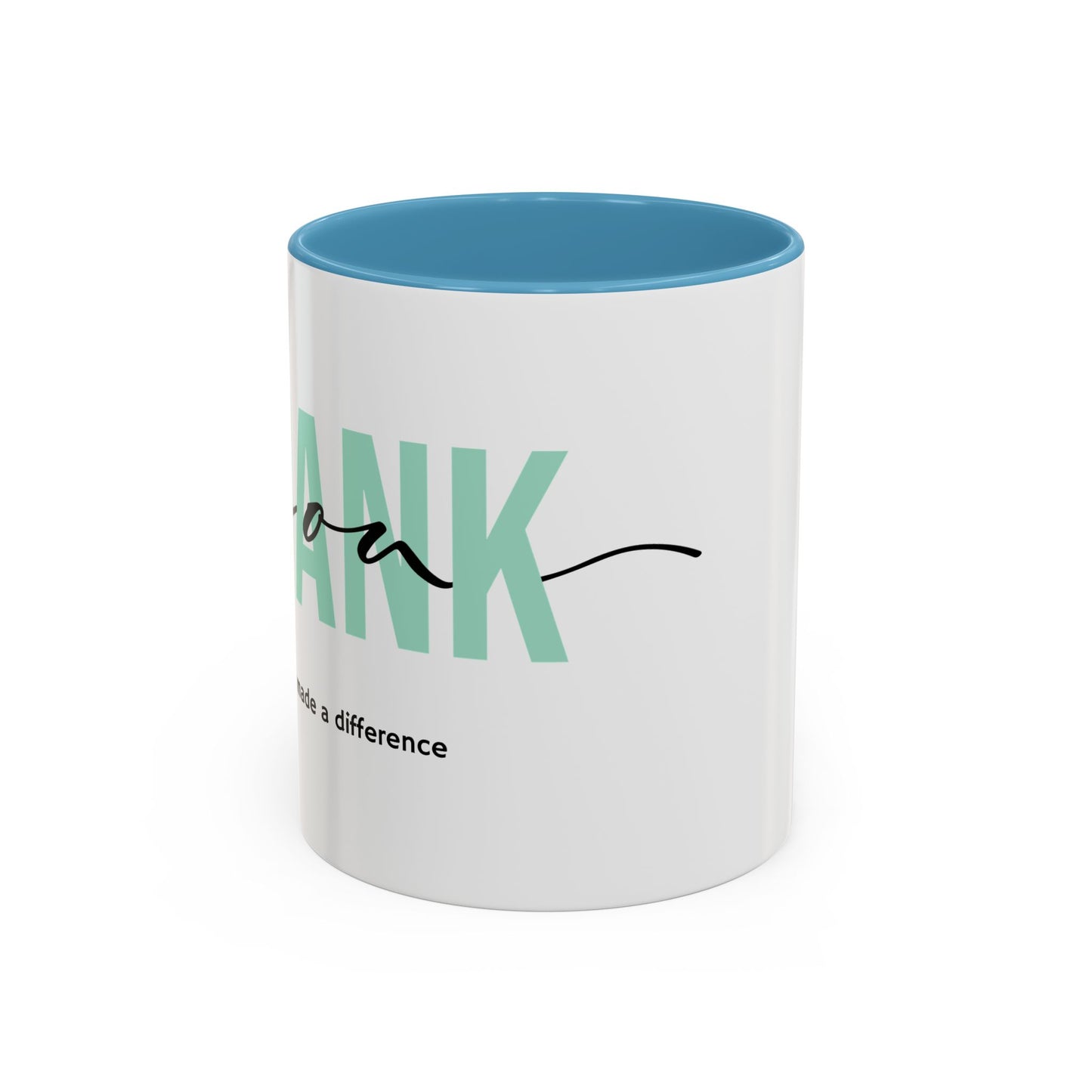 Thank You Coffee Mug ,Appreciation Gift Cup, Grateful Message Mug , Employee, Teacher, Friend, Boss Thank You Gift , Positive Vibes