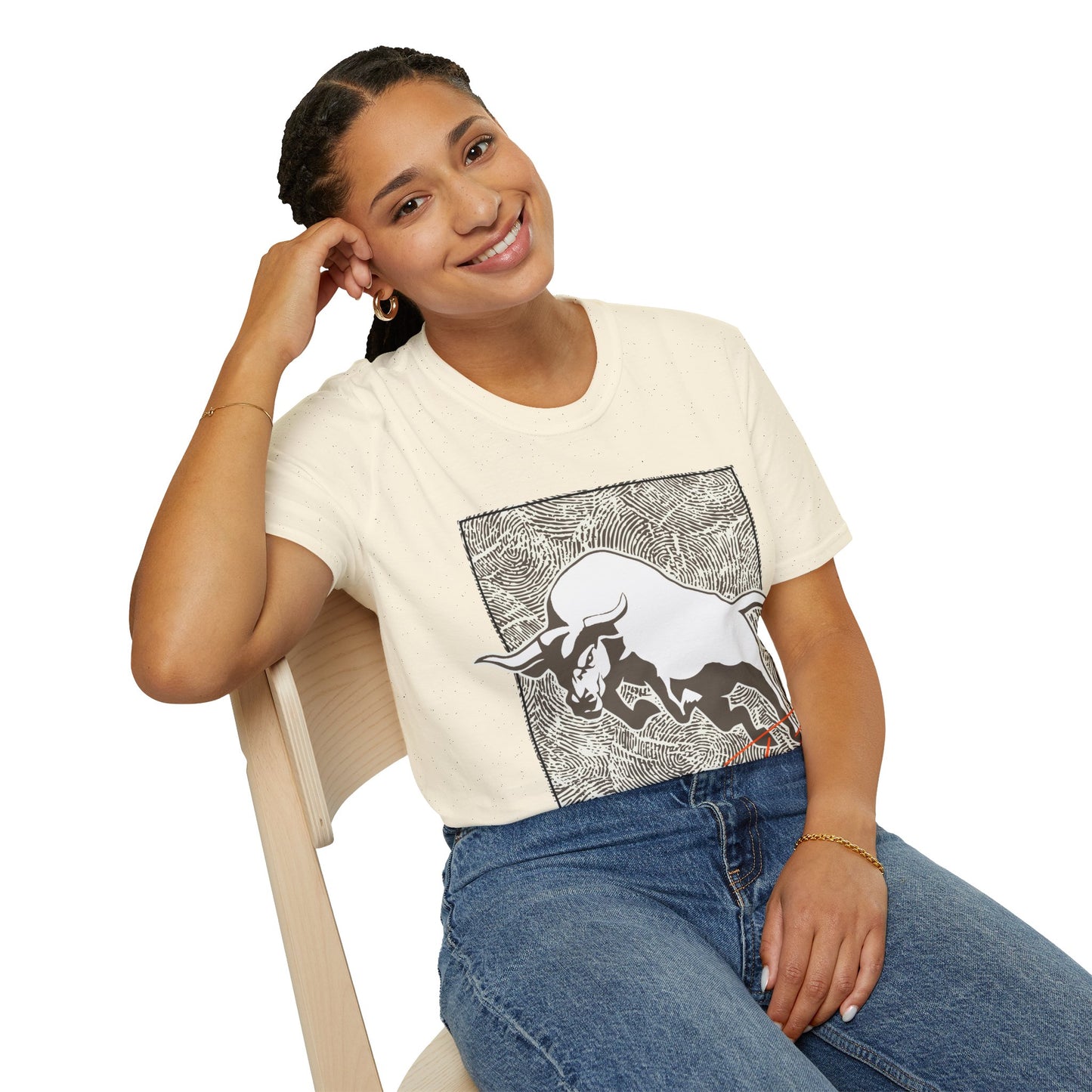 Dreaming Bull Unisex T-Shirt | Trendy Graphic Tee for Casual Style, Gifts, Milestone Celebrations, Everyday Wear