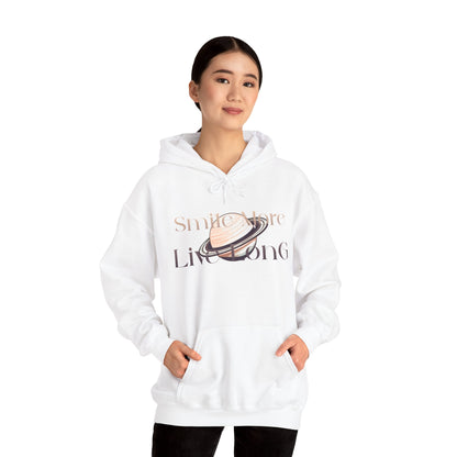Cosmic Inspiration Hoodie - Live Long, Unisex Heavy Blend Sweatshirt, Comfortable Gift for Space Lovers, Motivational Apparel, Perfect [...]