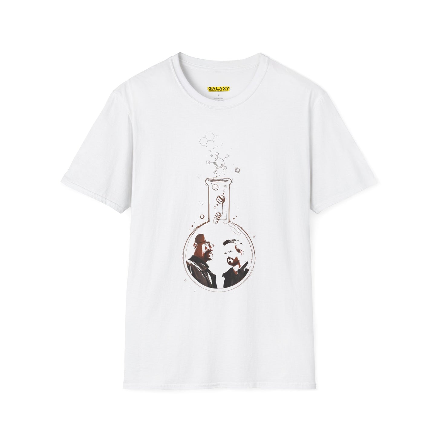 Science-Themed Breaking Bad Unisex Softstyle T-Shirt, Perfect Gift for Scientists, Birthday, Lab Enthusiasts, STEM Lovers, Education Apparel